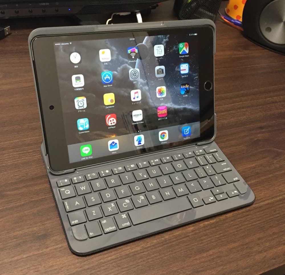 Ipad Mini 4が小さいパソコンになる ロジクールのcanvas Ik0772 Bluetoothキーボードを買いました あまろぐ