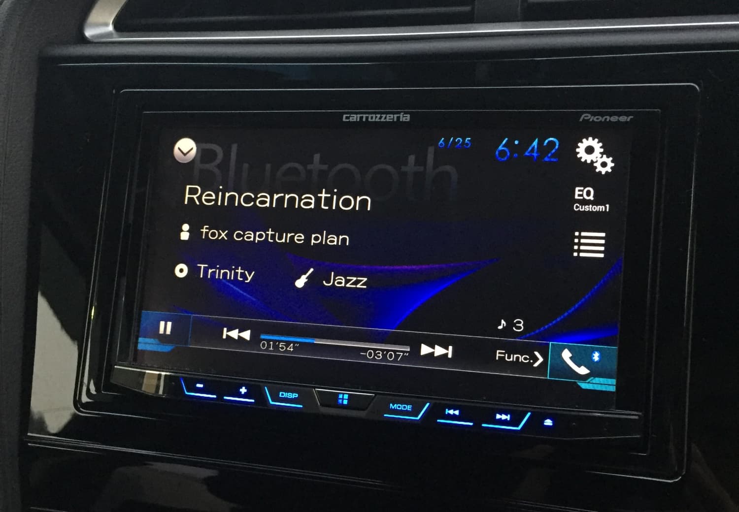 車内でiphoneの曲が聴けた Bluetoothオーディオが超便利 カロッツェリアのfh 90dvdでやってみました あまろぐ
